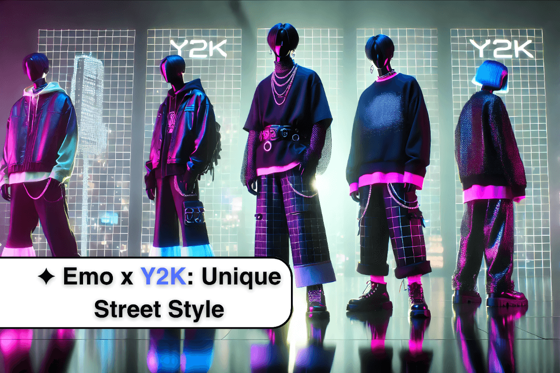 Emo vs. Y2K: Blending Aesthetics for a Unique Street Style