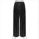 Baggy Track pants - Vignette | Y2K Zone®
