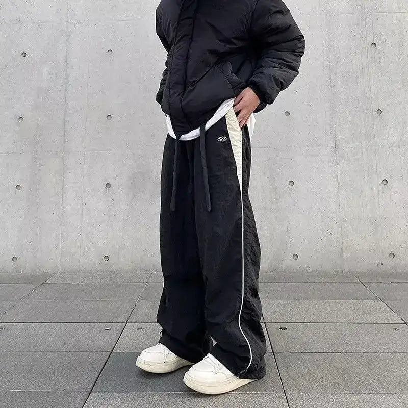 Black Baggy Pants - Y2K Zone®