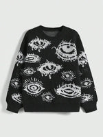 Evil Eye Sweater - Vignette | Y2K Zone®