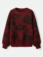 Evil Eye Sweater - Vignette | Y2K Zone®