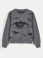 Evil Eye Sweater - Vignette | Y2K Zone®