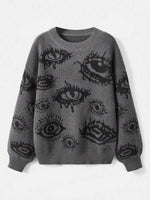 Evil Eye Sweater - Vignette | Y2K Zone®