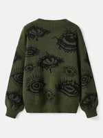 Evil Eye Sweater - Vignette | Y2K Zone®