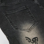 Floral Flare Jeans - Vignette | Y2K Zone®