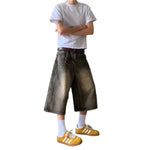 Grey Jorts - Vignette | Y2K Zone®