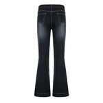 Low Rise Flare Jeans - Vignette | Y2K Zone®