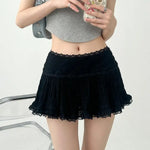 Mesh Mini Skirt - Vignette | Y2K Zone®