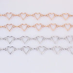 Metal Heart Belt - Vignette | Y2K Zone®