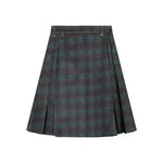 Plaid Midi Skirt - Vignette | Y2K Zone®