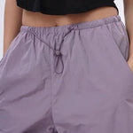 Purple Parachute Pants - Vignette | Y2K Zone®