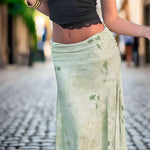 Retro Floral Skirt - Vignette | Y2K Zone®