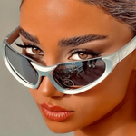 Silver Glasses Y2K - Vignette | Y2K Zone®