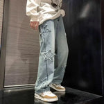 Star Patch Jeans - Vignette | Y2K Zone®