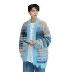 Striped Cardigan Sweater - Vignette | Y2K Zone®