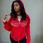 Y2K Aesthetic Hoodies - Vignette | Y2K Zone®