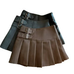 Y2K Leather Skirt - Vignette | Y2K Zone®