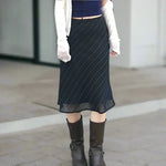 Y2K Midi Skirt - Vignette | Y2K Zone®