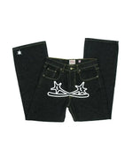 Y2K Print Jeans - Vignette | Y2K Zone®