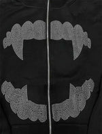 Y2K Rhinestone Hoodie - Vignette | Y2K Zone®