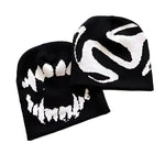 Black and White Beanie - Vignette | Y2K Zone®