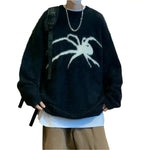 Black Spider Sweater - Vignette | Y2K Zone®