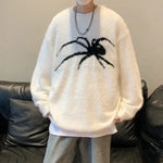 Black Spider Sweater - Vignette | Y2K Zone®