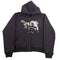 Black Y2K Hoodie with graphic design perfect for trendy Y2K fashion enthusiasts