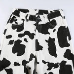 Cow Print Jeans - Vignette | Y2K Zone®