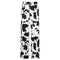 Wide-leg Cow Print Jeans featuring a stylish black and white cow print pattern