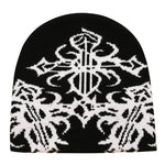 Cross Beanie - Vignette | Y2K Zone®