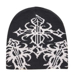 Cross Beanie - Vignette | Y2K Zone®