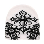 Cross Beanie - Vignette | Y2K Zone®