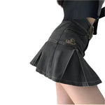 Demin Mini Skirt Y2K - Vignette | Y2K Zone®