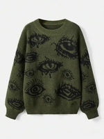 Evil Eye Sweater - Vignette | Y2K Zone®