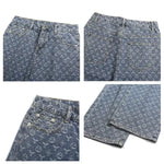 Jeans with Pattern - Vignette | Y2K Zone®