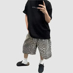 Knit Leopard shorts - Vignette | Y2K Zone®