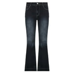 Low Rise Flare Jeans - Vignette | Y2K Zone®