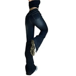 Low Rise Flare Jeans - Vignette | Y2K Zone®