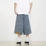 Reverse Jean Shorts - Vignette | Y2K Zone®