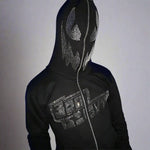 Rhinestone Hoodie - Vignette | Y2K Zone®