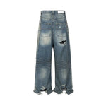 Ripped Baggy Jeans - Vignette | Y2K Zone®