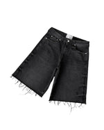 Ripped Jean Shorts - Vignette | Y2K Zone®