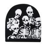 Skeleton Beanie - Vignette | Y2K Zone®