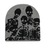 Skeleton Beanie - Vignette | Y2K Zone®