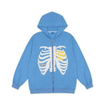 Skeleton Hoodie - Vignette | Y2K Zone®