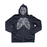 Skeleton Hoodie Y2K - Vignette | Y2K Zone®