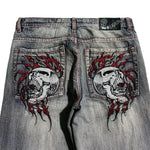 Skull Jeans - Vignette | Y2K Zone®