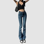 Y2K Flare Jeans - Vignette | Y2K Zone®